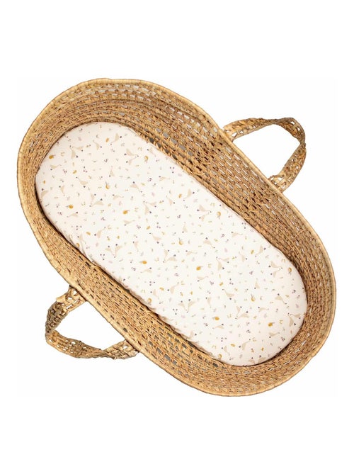 Lenzuolo con angoli per culla ovale in cotone per neonato | SEVIRA KIDS - Kiabi