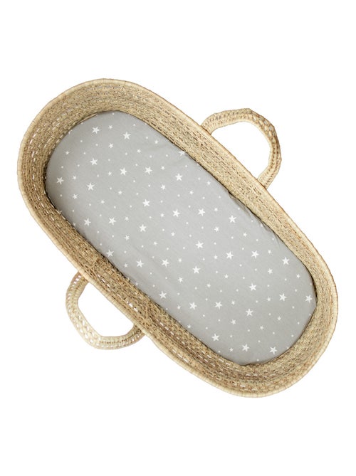 Lenzuolo con angoli per culla ovale in cotone per neonato | SEVIRA KIDS - Kiabi