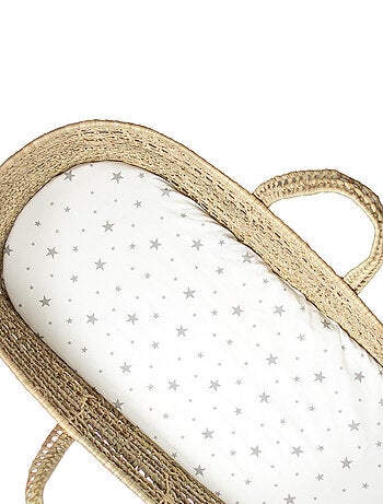 Lenzuolo con angoli per culla ovale in cotone per neonato | sevira kids | sevira kids