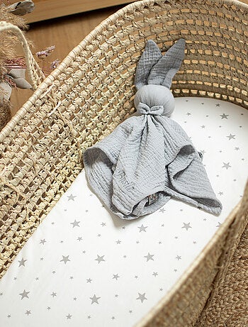 Lenzuolo con angoli per culla ovale in cotone per neonato | sevira kids | sevira kids