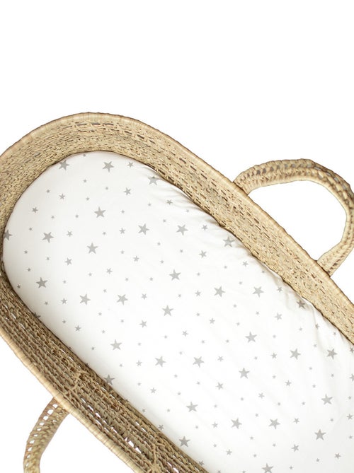 Lenzuolo con angoli per culla ovale in cotone per neonato | sevira kids | sevira kids - Kiabi Lenzuolo con angoli per culla ovale in cotone per neonato | sevira kids | sevira kids - Kiabi