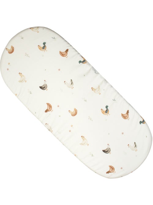 Lenzuolo con angoli per culla ovale in cotone per neonato | sevira kids | sevira kids - Kiabi Lenzuolo con angoli per culla ovale in cotone per neonato | sevira kids | sevira kids - Kiabi