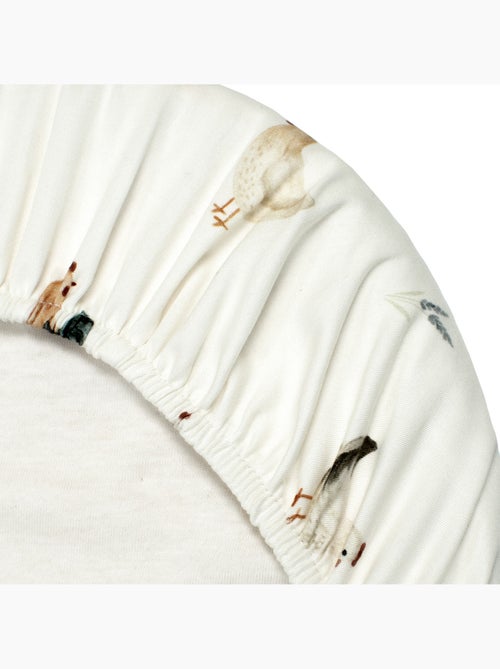 Lenzuolo con angoli per culla ovale in cotone per neonato | sevira kids | sevira kids - Kiabi Lenzuolo con angoli per culla ovale in cotone per neonato | sevira kids | sevira kids - Kiabi