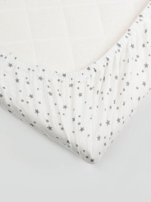 Lenzuolo con angoli per lettino - Kiabi Lenzuolo con angoli per lettino - Kiabi