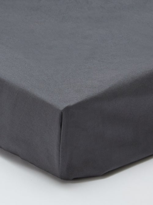 Lenzuolo con angoli per letto matrimoniale (180x200) in cotone - Kiabi Home - Kiabi