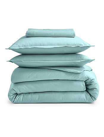 Lenzuolo con angoli per letto reclinabile in percalle di cotone tinta unita con angolo da 30 cm