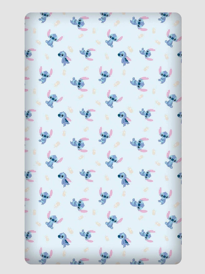 Lenzuolo con angoli 'Stitch' BLU - Kiabi