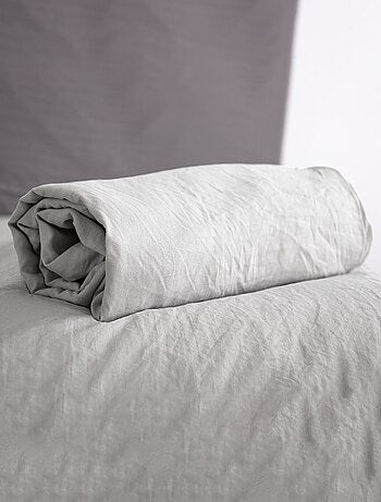 Lenzuolo con angoli tinta unita - 1 o 2 persone / 90x190 / 140x190 / 160x200