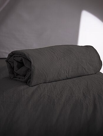 Lenzuolo con angoli tinta unita - 1 o 2 persone / 90x190 / 140x190 / 160x200