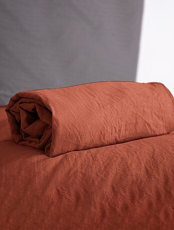 Lenzuolo con angoli tinta unita - 1 o 2 persone / 90x190 / 140x190 / 160x200