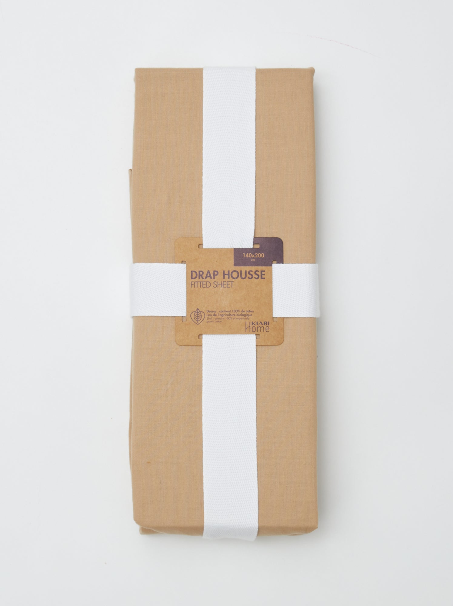 Degrees Home - COLLEZIONE - Lenzuolo Con Angoli 180 X 190 X 33 - Regolabile - Microfibra Poliestere Garzata - Bianco