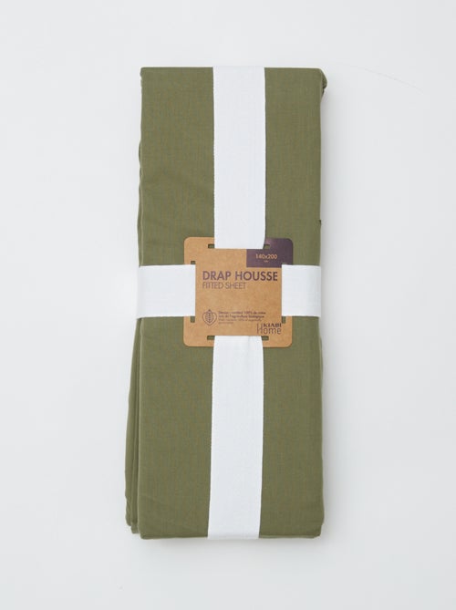 Lenzuolo con angoli tinta unita 140 x 200 cm - Kiabi