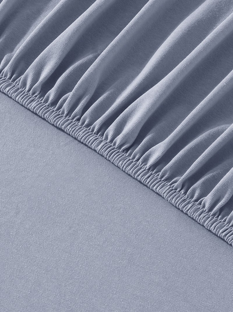 Lenzuolo con angoli tinta unita GRIGIO - Kiabi