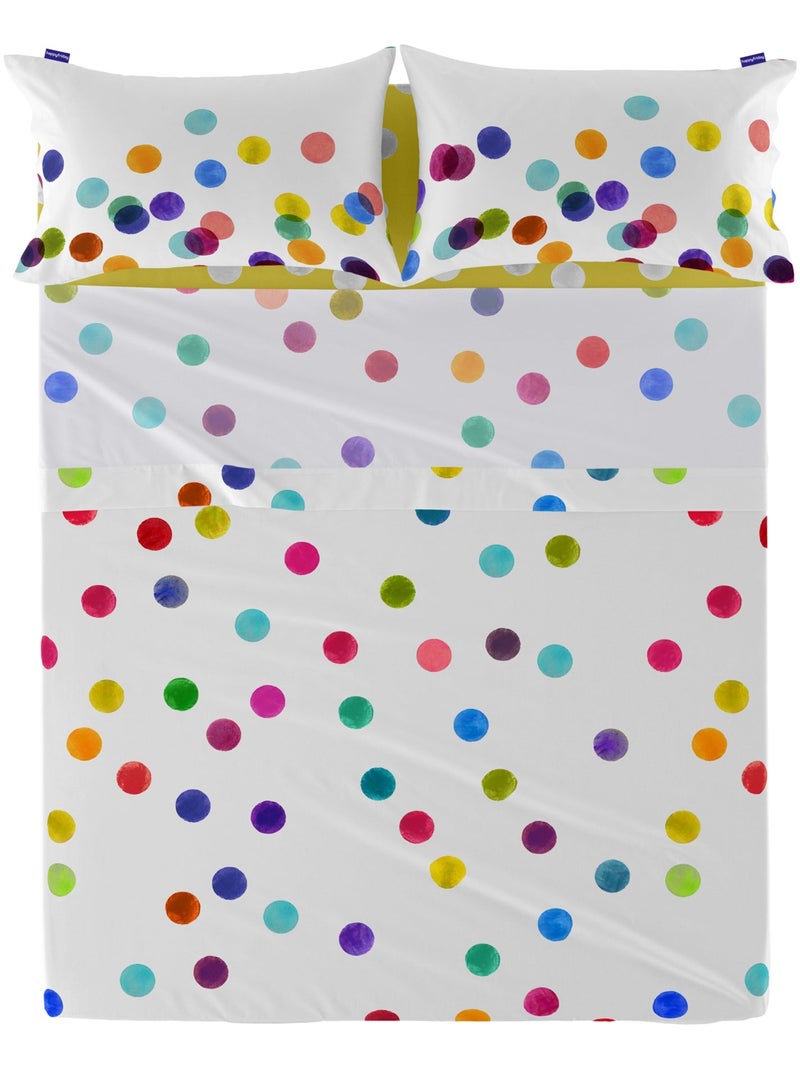 Lenzuolo Confetti "Happyfriday" Bianco - Kiabi