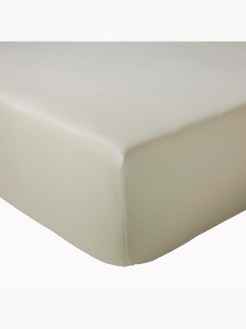 Lenzuolo da camera in sateen di cotone tinta unita - Kiabi