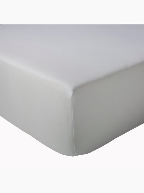 Lenzuolo da camera in sateen di cotone tinta unita - Kiabi