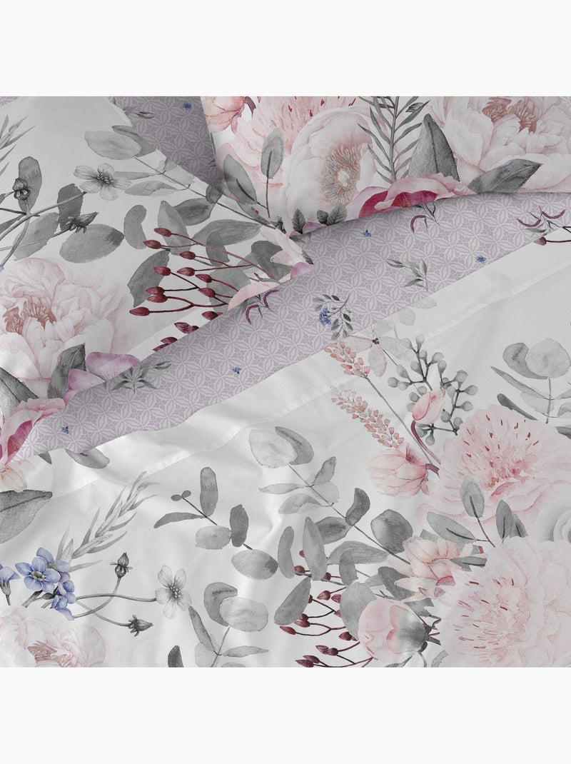 Lenzuolo Delicate bouquet "Happyfriday" Multicolore - Kiabi