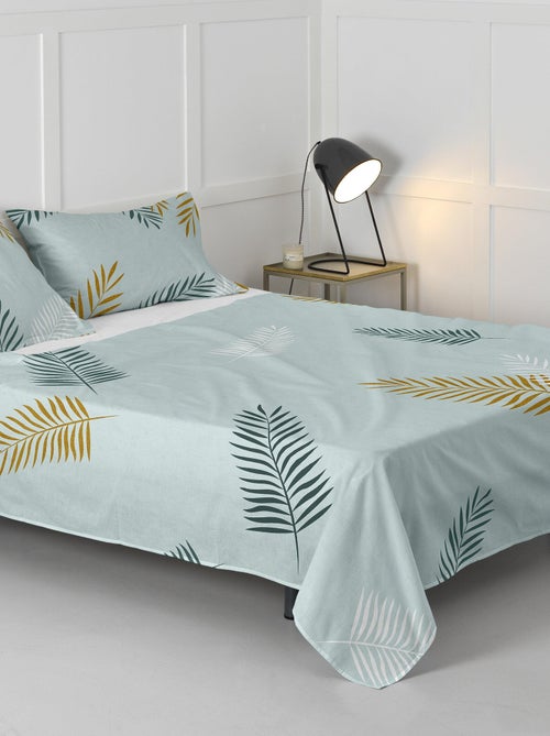 Lenzuolo Foliage mint "Happyfriday" - Kiabi