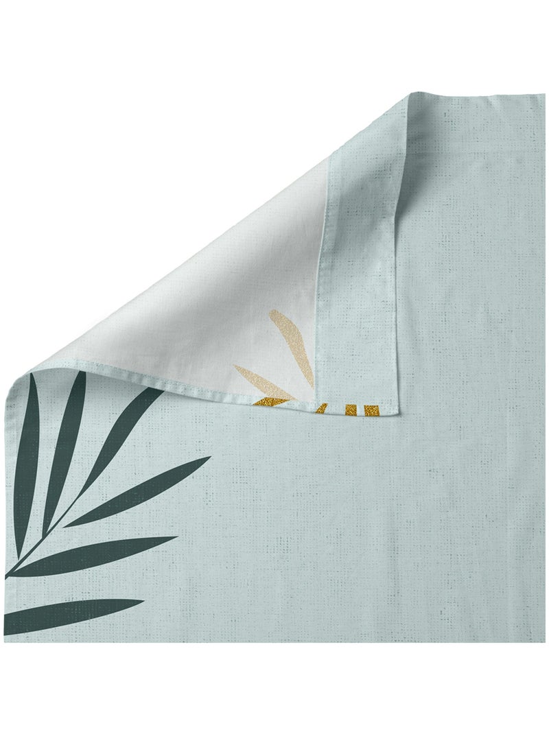 Lenzuolo Foliage mint "Happyfriday" Bianco - Kiabi