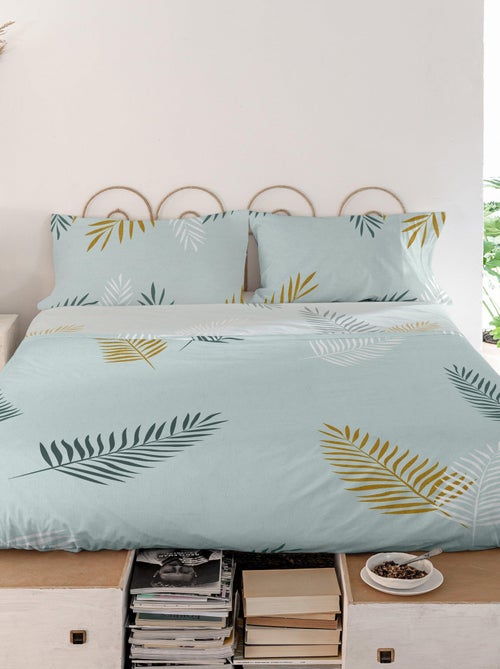 Lenzuolo Foliage mint "Happyfriday" - Kiabi