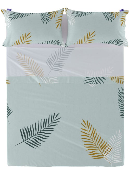 Lenzuolo Foliage mint "Happyfriday" - Kiabi