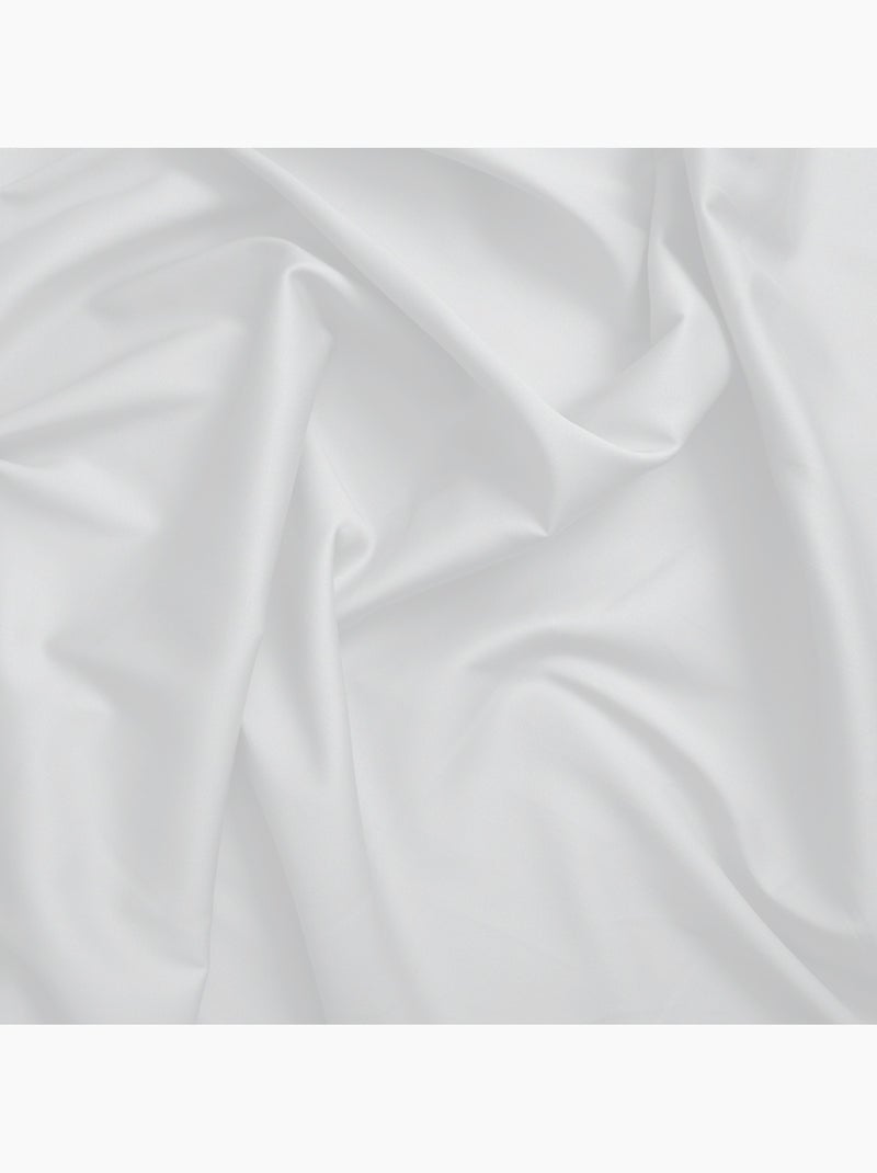 Lenzuolo in raso di cotone Bianco - Kiabi