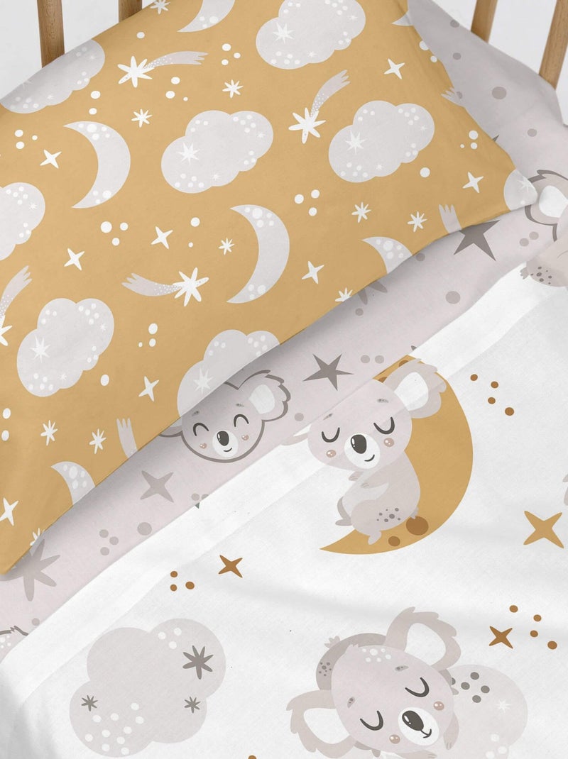 Lenzuolo inferiore Baby koala "Happyfriday" Bianco - Kiabi