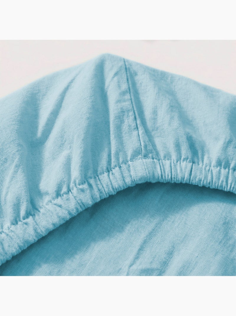 Lenzuolo inferiore Basic "Happyfriday" Blu - Kiabi