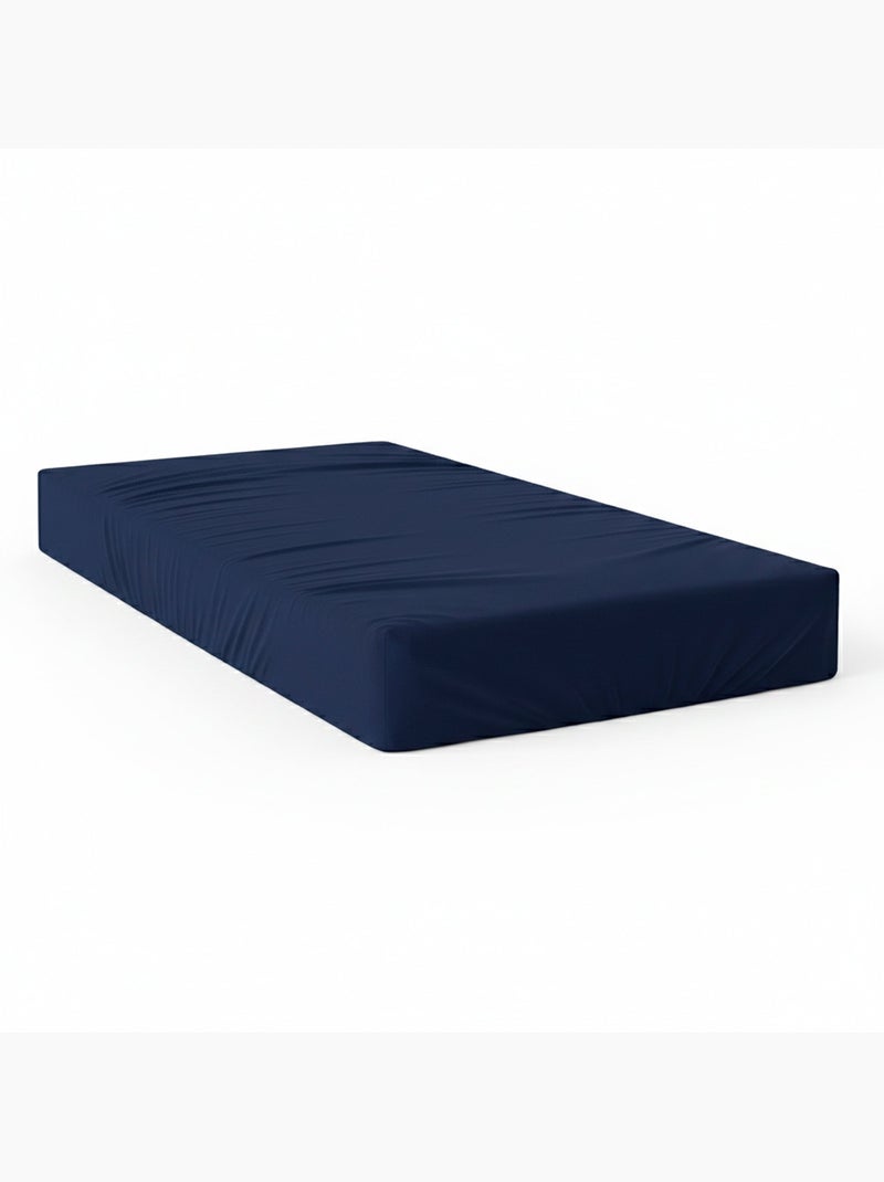 Lenzuolo inferiore Basic "Happyfriday" Blu marino - Kiabi
