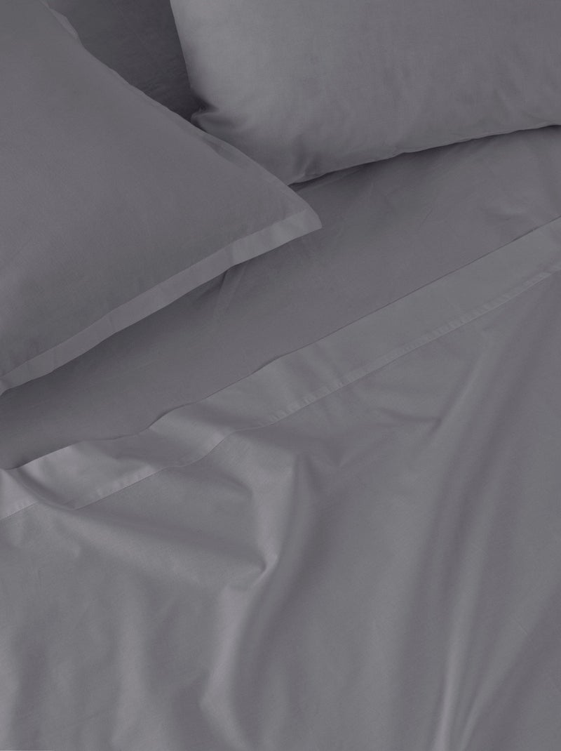 Lenzuolo inferiore Basic "Happyfriday" Grigio scuro - Kiabi