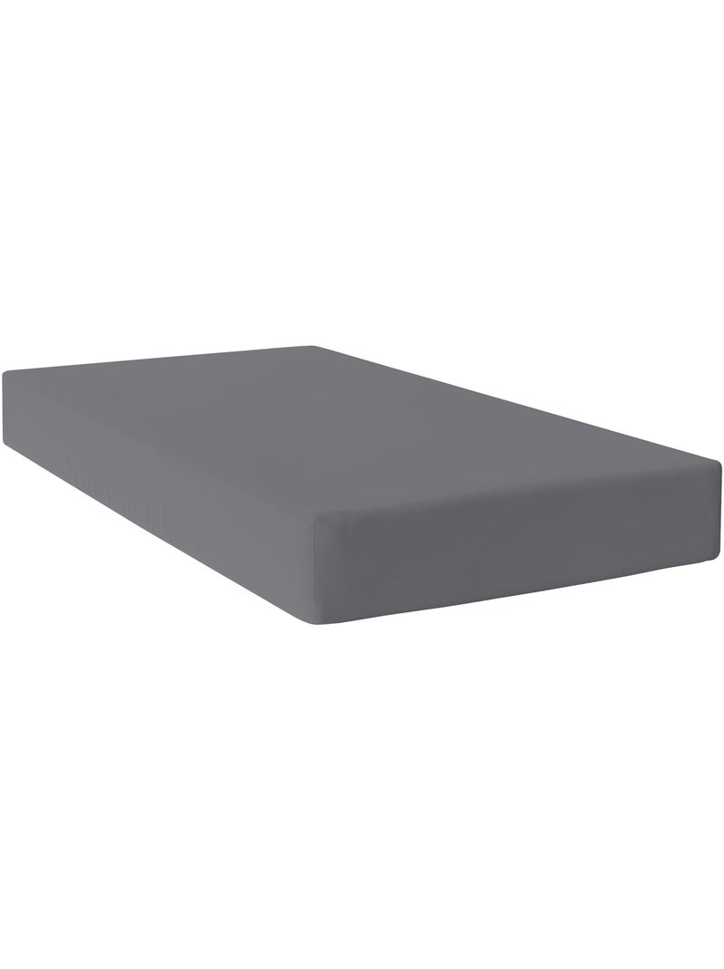 Lenzuolo inferiore Basic "Happyfriday" Grigio scuro - Kiabi