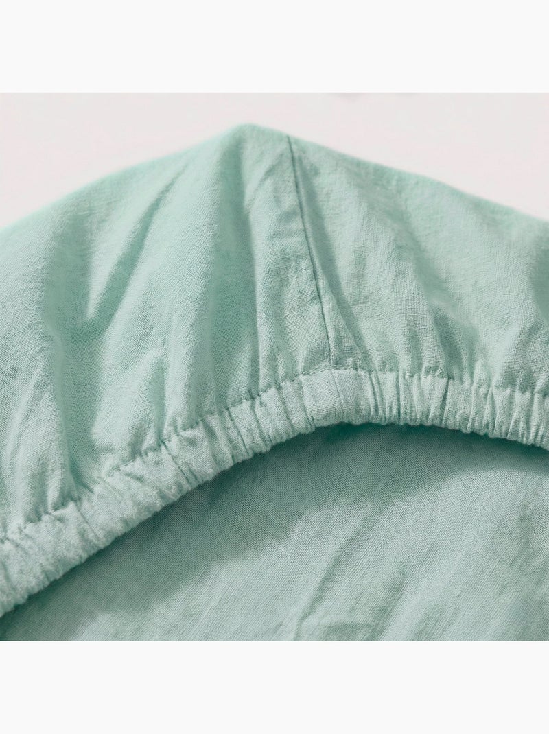 Lenzuolo inferiore Basic "Happyfriday" Menta - Kiabi