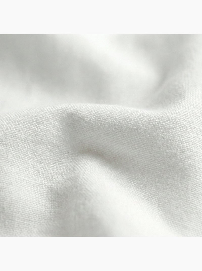 Lenzuolo inferiore Basic percal "Happyfriday" Bianco - Kiabi