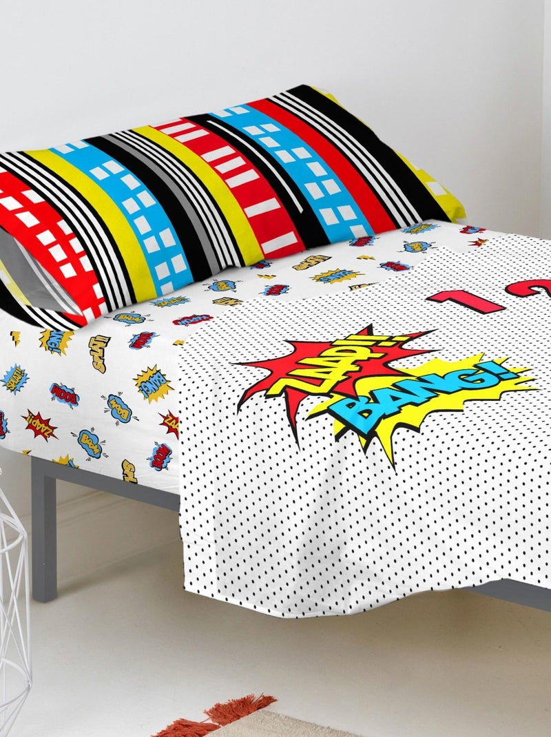 Lenzuolo inferiore Bat "Happyfriday" Multicolore - Kiabi