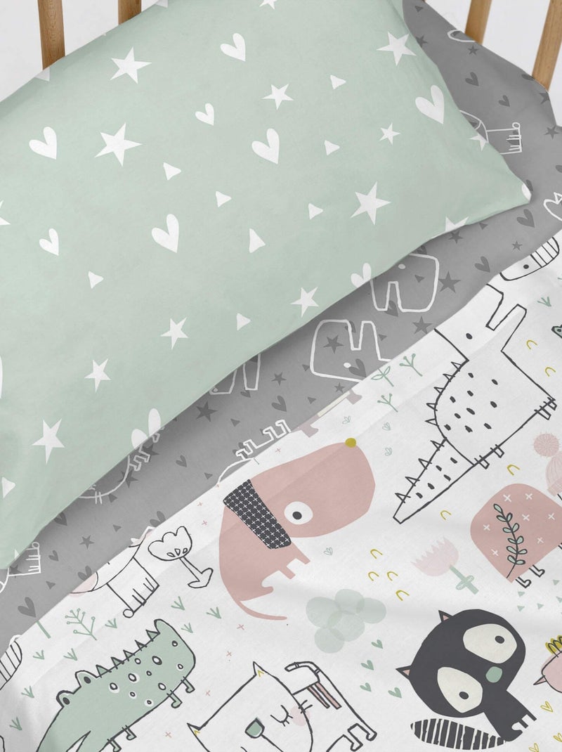 Lenzuolo inferiore Best buddies "Happyfriday" Bianco - Kiabi