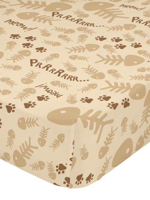 Lenzuolo inferiore Cats "Happyfriday" - Kiabi