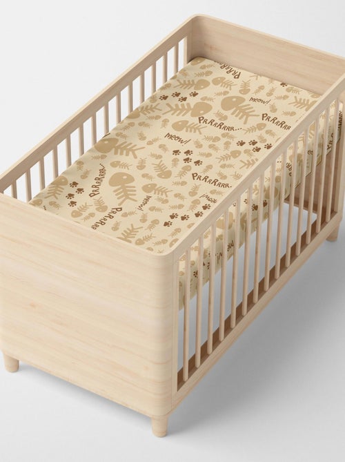 Lenzuolo inferiore Cats "Happyfriday" - Kiabi