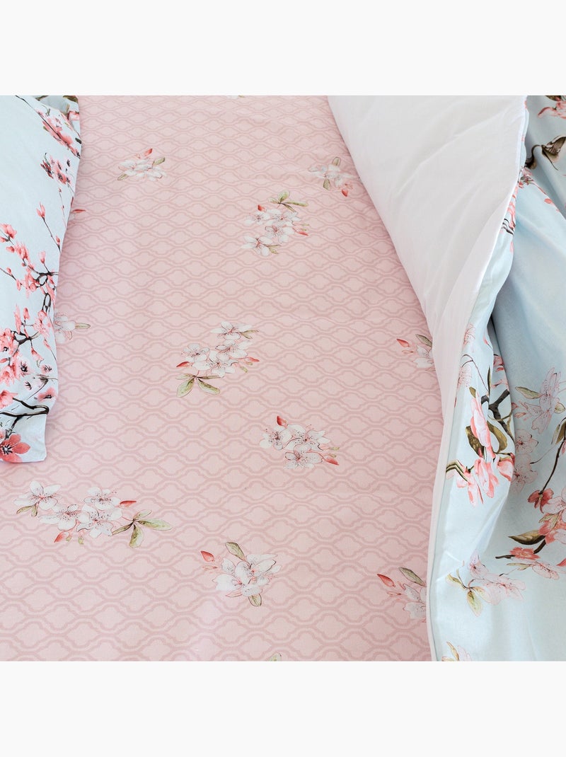 Lenzuolo inferiore Chinoiserie "Happyfriday" Bianco - Kiabi