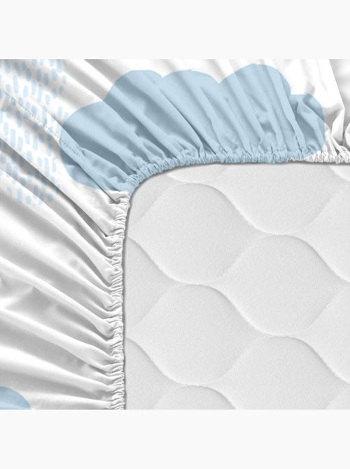 Lenzuolo inferiore Clouds "Happyfriday" - Kiabi