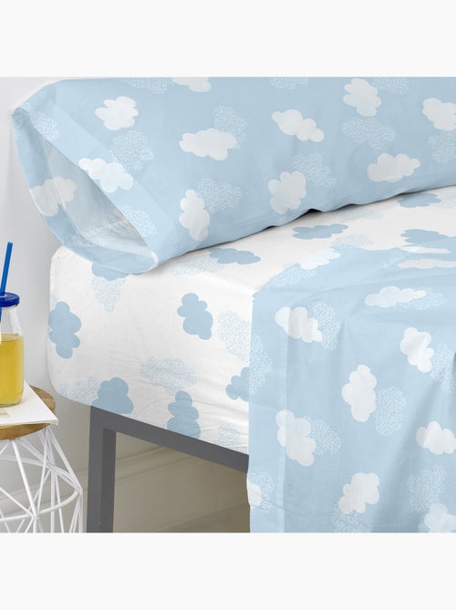Lenzuolo inferiore Clouds "Happyfriday" - Kiabi