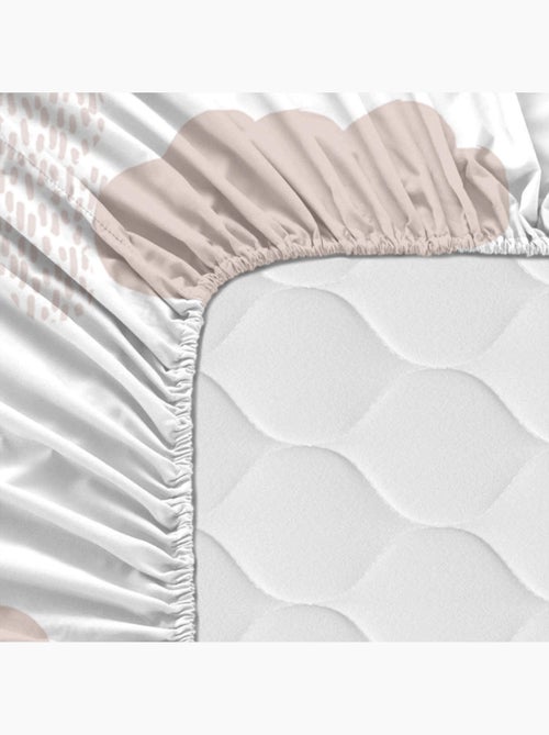 Lenzuolo inferiore Clouds "Happyfriday" - Kiabi