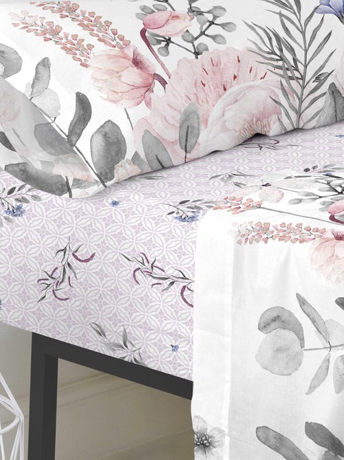 Lenzuolo inferiore Delicate bouquet "Happyfriday" - Kiabi