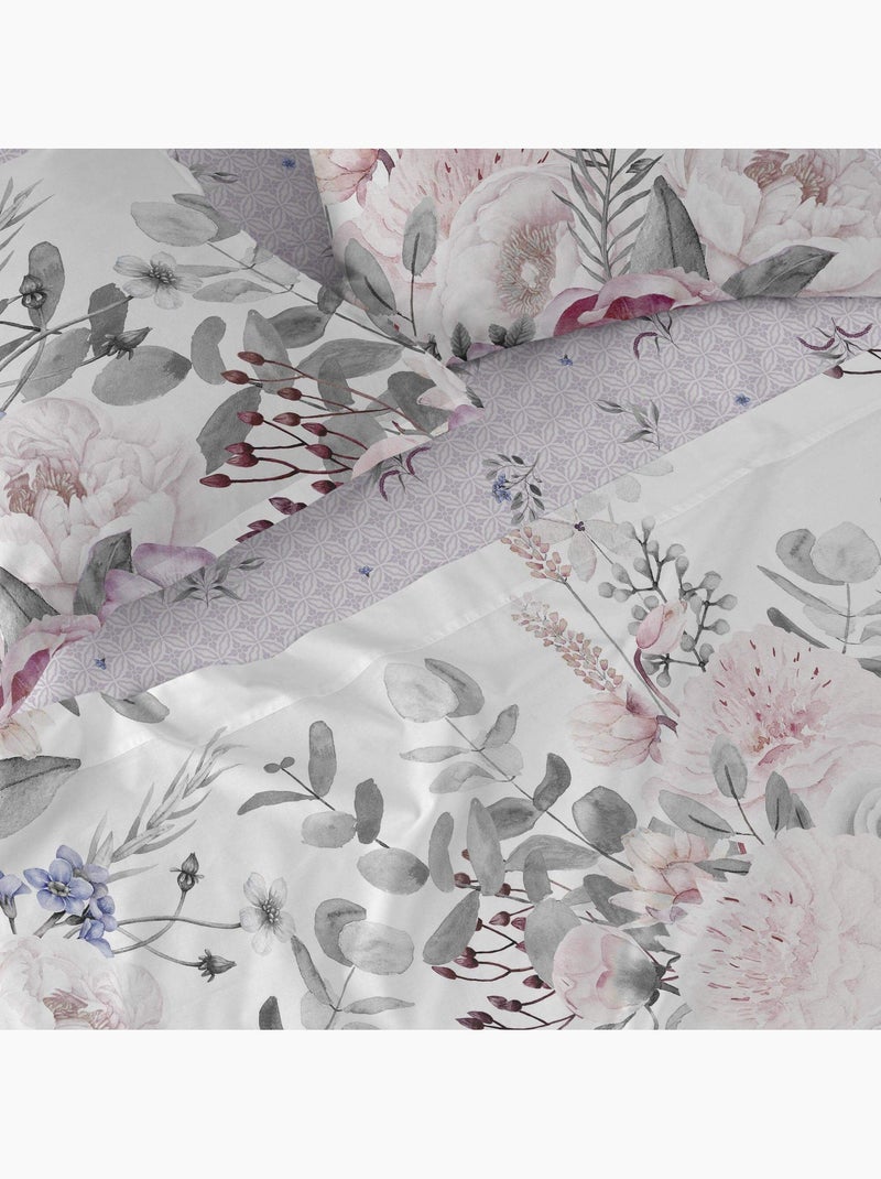 Lenzuolo inferiore Delicate bouquet "Happyfriday" Multicolore - Kiabi