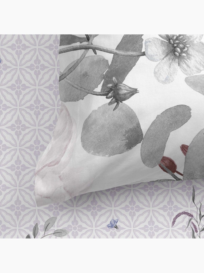 Lenzuolo inferiore Delicate bouquet "Happyfriday" Multicolore - Kiabi