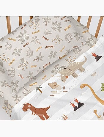 Lenzuolo inferiore Dino family "Happyfriday