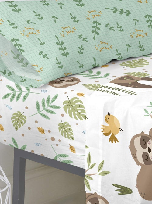 Lenzuolo inferiore Happy sloth "Happyfriday" - Kiabi