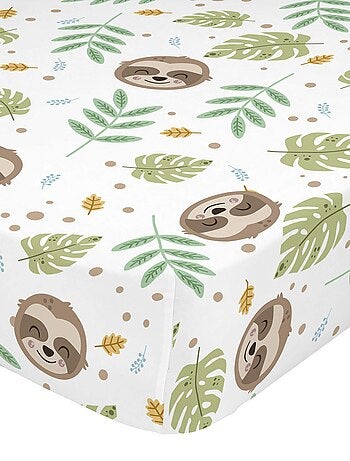 Lenzuolo inferiore Happy sloth "Happyfriday