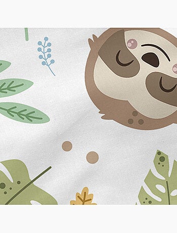 Lenzuolo inferiore Happy sloth "Happyfriday