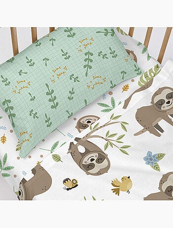 Lenzuolo inferiore Happy sloth "Happyfriday