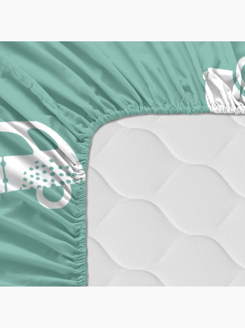 Lenzuolo inferiore Holidays "Happyfriday" Bianco - Kiabi